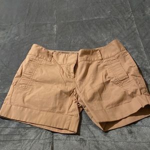 Size 0 cute tan shorts from The Limited. Lightly worn.